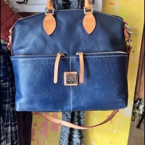 Navy/tan  Dooney and Bourke purse